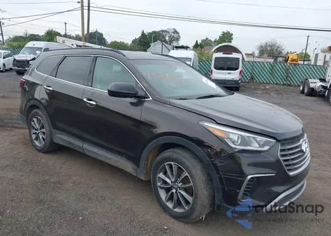 2017 Hyundai Santa Fe Se from USA, damaged, VIN KM8SMDHF7HU176900
